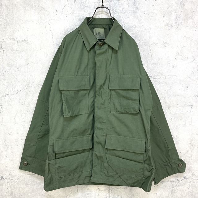 【デッドストック】90s 米軍実物 BDUジャケット  Green483
