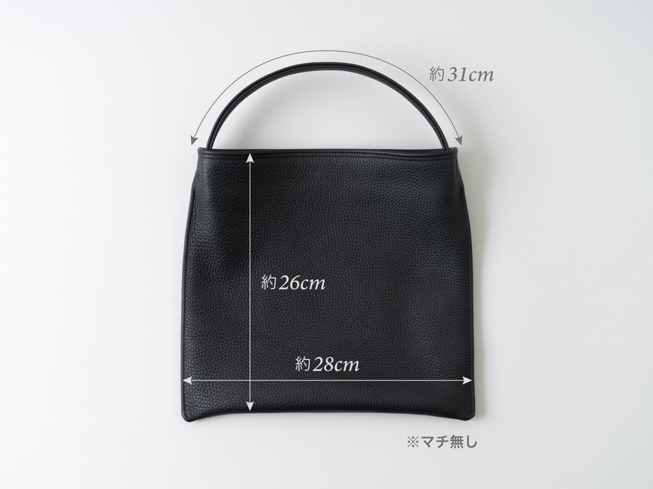 Mini Holiday bag レザー ブラック