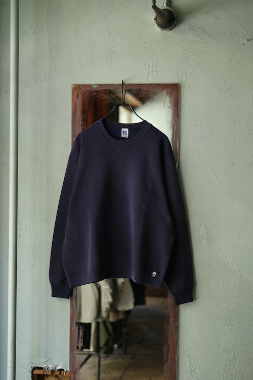 Utah／90's "RUSSELL ATHLETIC"sweat／navy