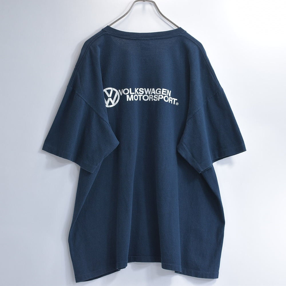 90～00s Volkswagen Motorsport フォルクスワーゲン 企業ロゴ Tシャツ