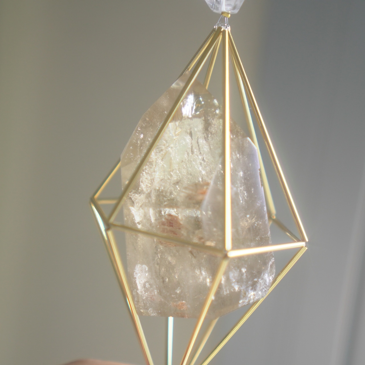 Rhea - Smoky Quartz / ジェムピラー / Gem Pillar Interior Jewelry