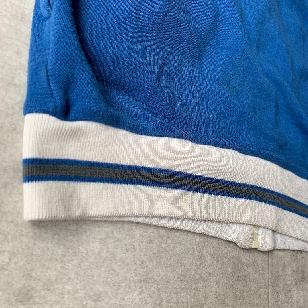 Christian Dior 青 トラックジャケット ストライプ付き Christian Dior 青 トラックジャケット ストライプ付き