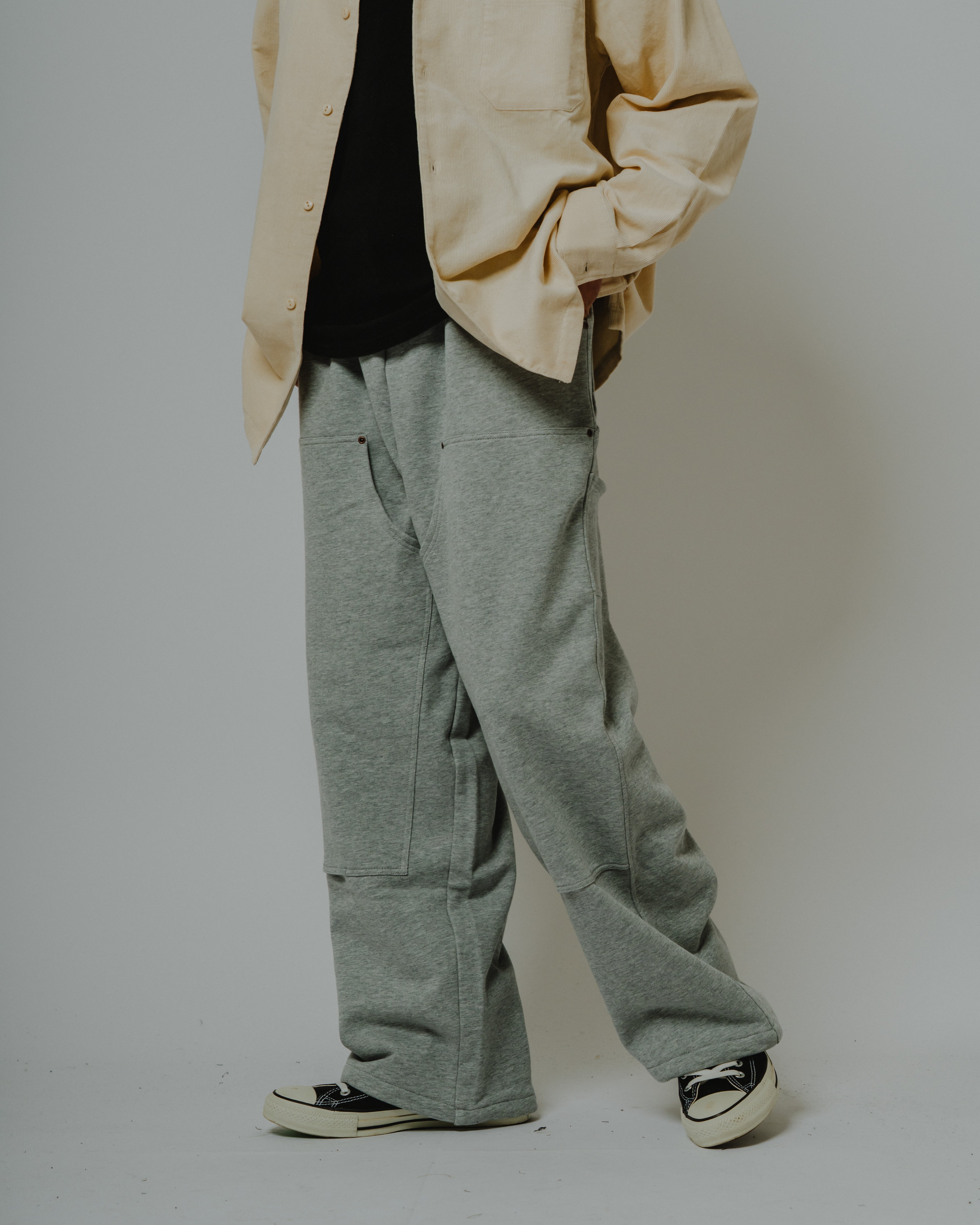 Double Knee Sweat Pants - 102617009 【Weblimited】 | 【BIG MIKE