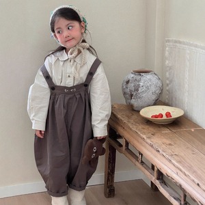 秋ドロップショルダーシャツ