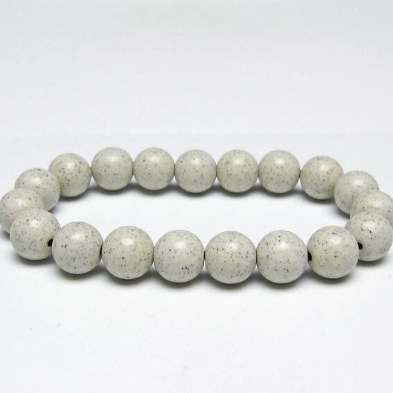 北投石 ブレスレット 11mm 一点物 メール便可 111-50214