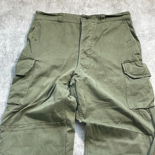 60s フランス軍 実物 M-64 フィールドパンツ w34 詳細写真5