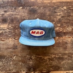Circa 70's Deadstock "K-Products” Denim Trucker Hat/M.A.B