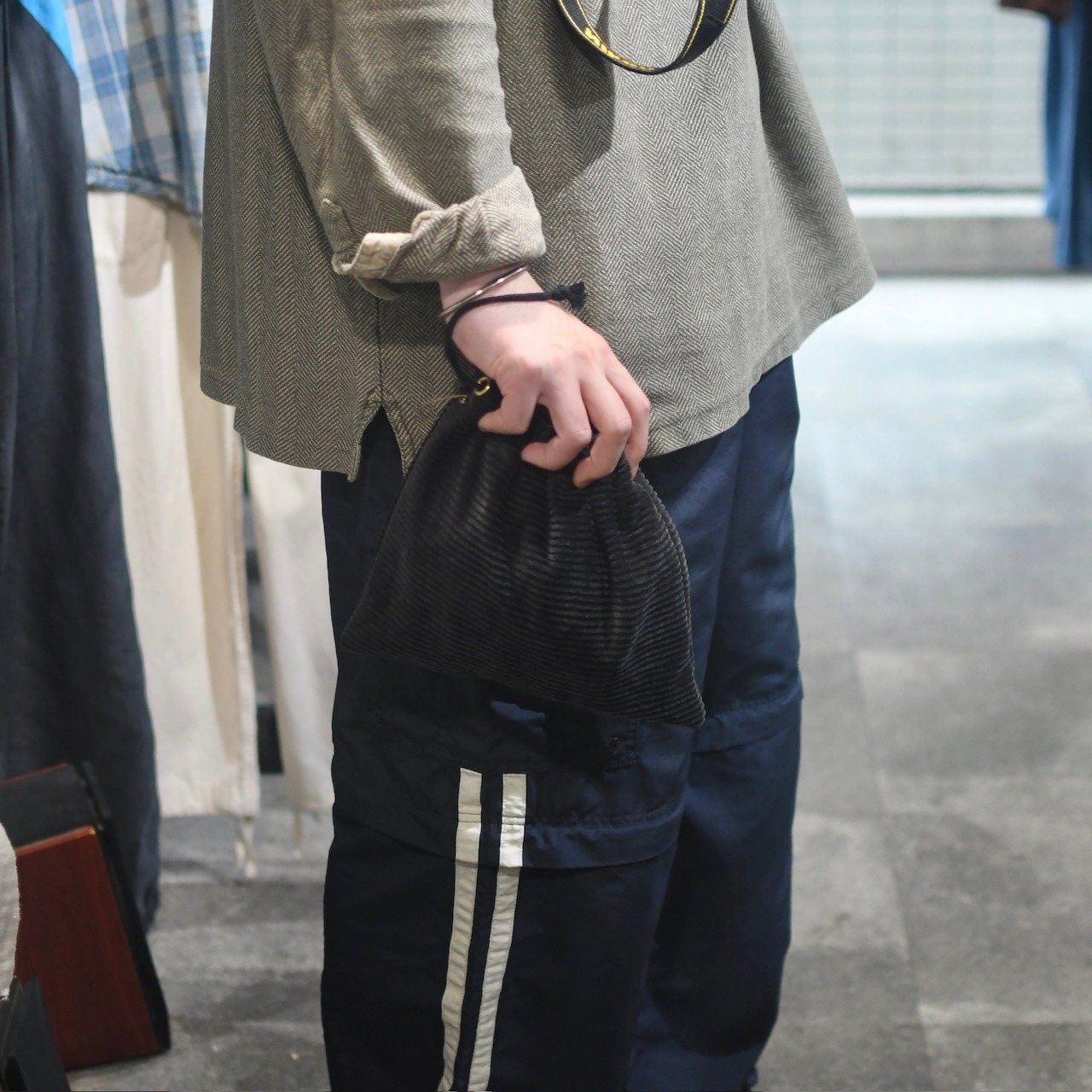 kroneko original corduroy pouch