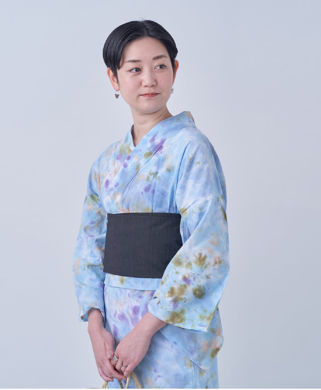 プレタ浴衣 OCEAN turquise marble | KIRISEN 桐染