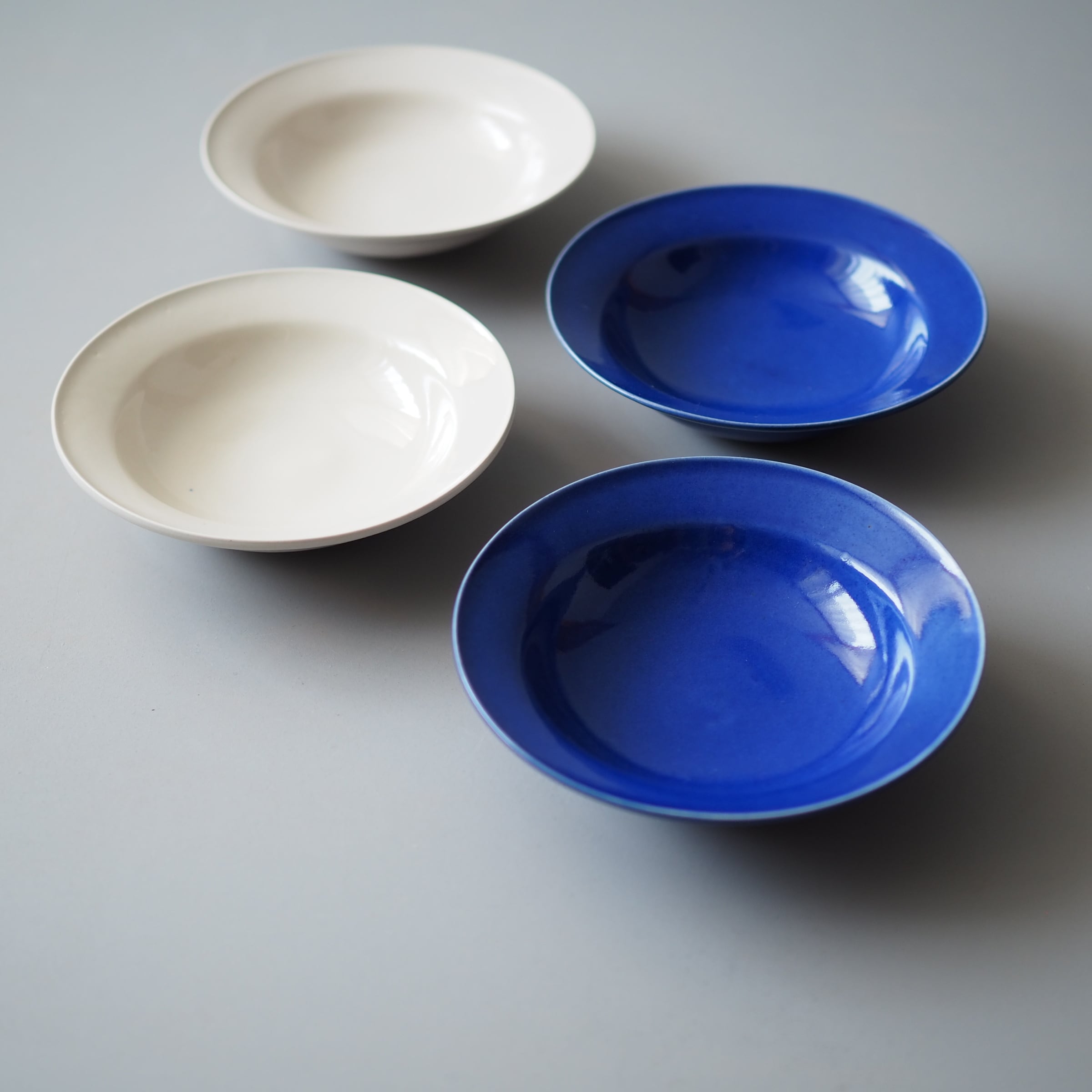 【新品未使用】石田誠　5.5寸リムボウル　青 石田誠 4.5寸リム皿 ブルー | M a t o ,,t o o l s 食器