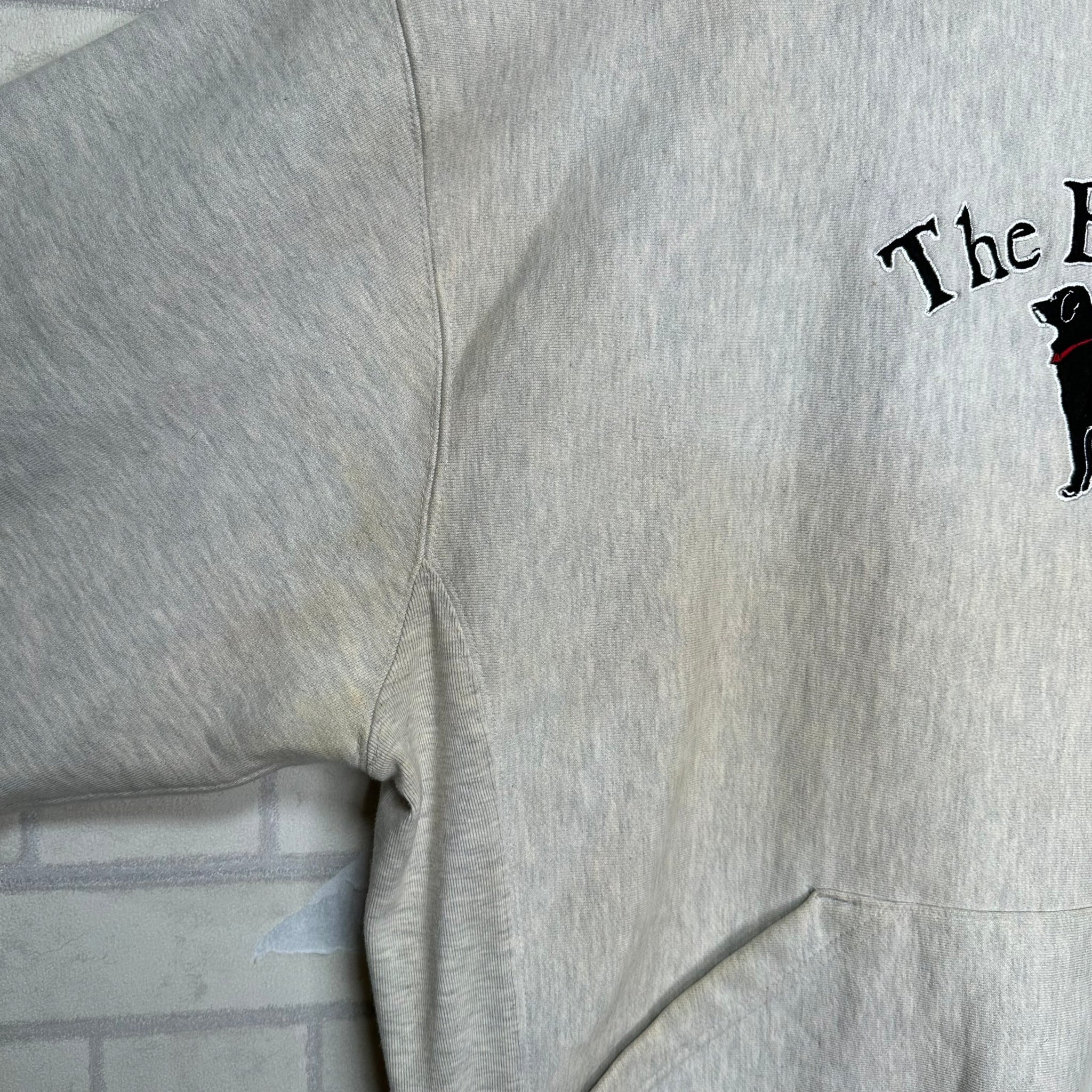 両面プリント】The Black Dog スウェット 2XL 厚手 刺繍 | 古着屋OLDGREEN