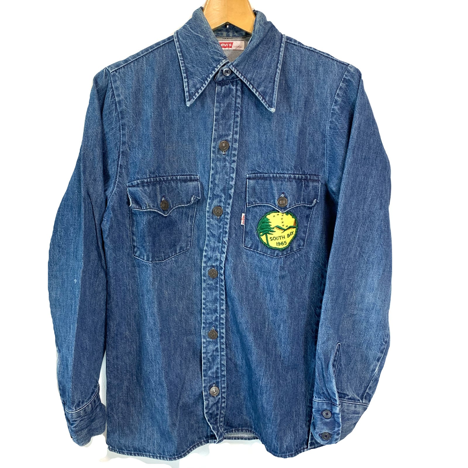 70's Levi's denim shirt bigE