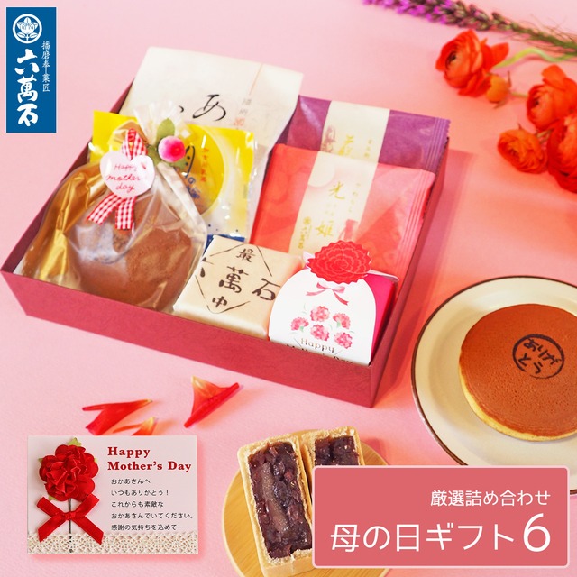 母の日ギフト 2025 『母の日詰め合わせ 4』 2種 詰め合わせ #和菓子#お取り寄せ#土産#プレゼント#進物