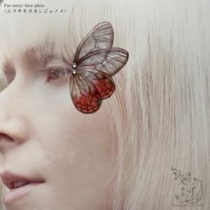 Far away-face piece<ベニスカシジャノメ/Cithaerias>