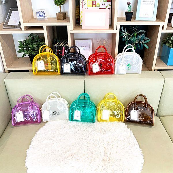 ディズニー カラップクリアマイクロボストン ミニバッグ プーさん