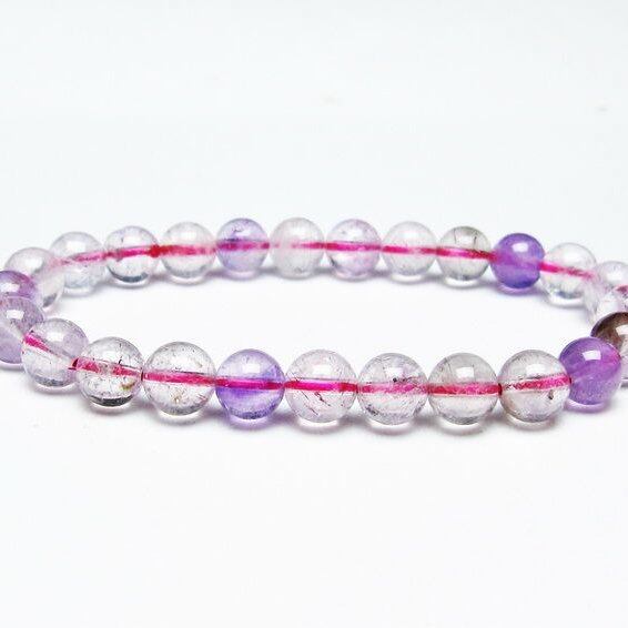 スーパーセブン ブレスレット セイクリッドセブン 8mm 一点物 メール便可 [M便 1/10] 111-46832