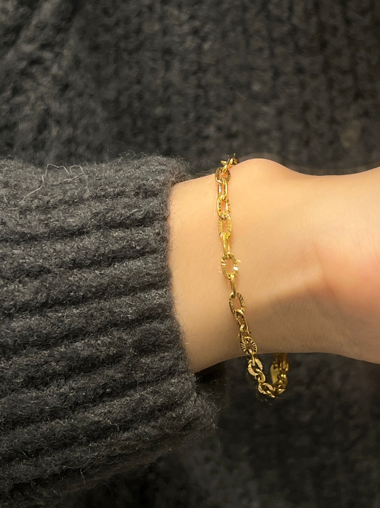 Shine chain bracelet
