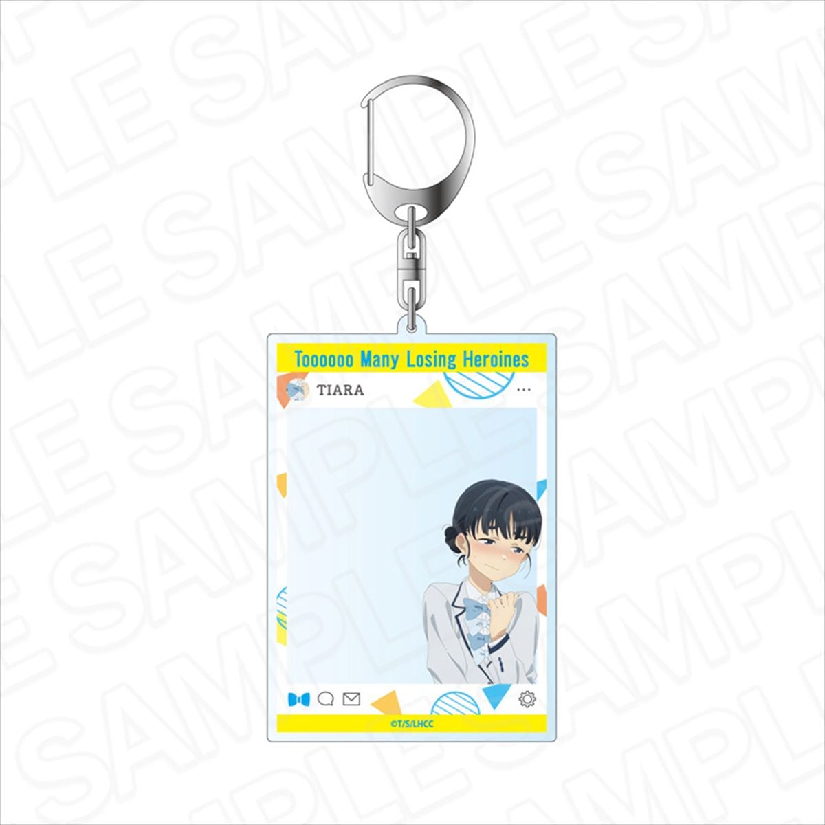 TVアニメ「負けヒロインが多すぎる!」 SNS風アクリルキーホルダー 馬剃天愛星