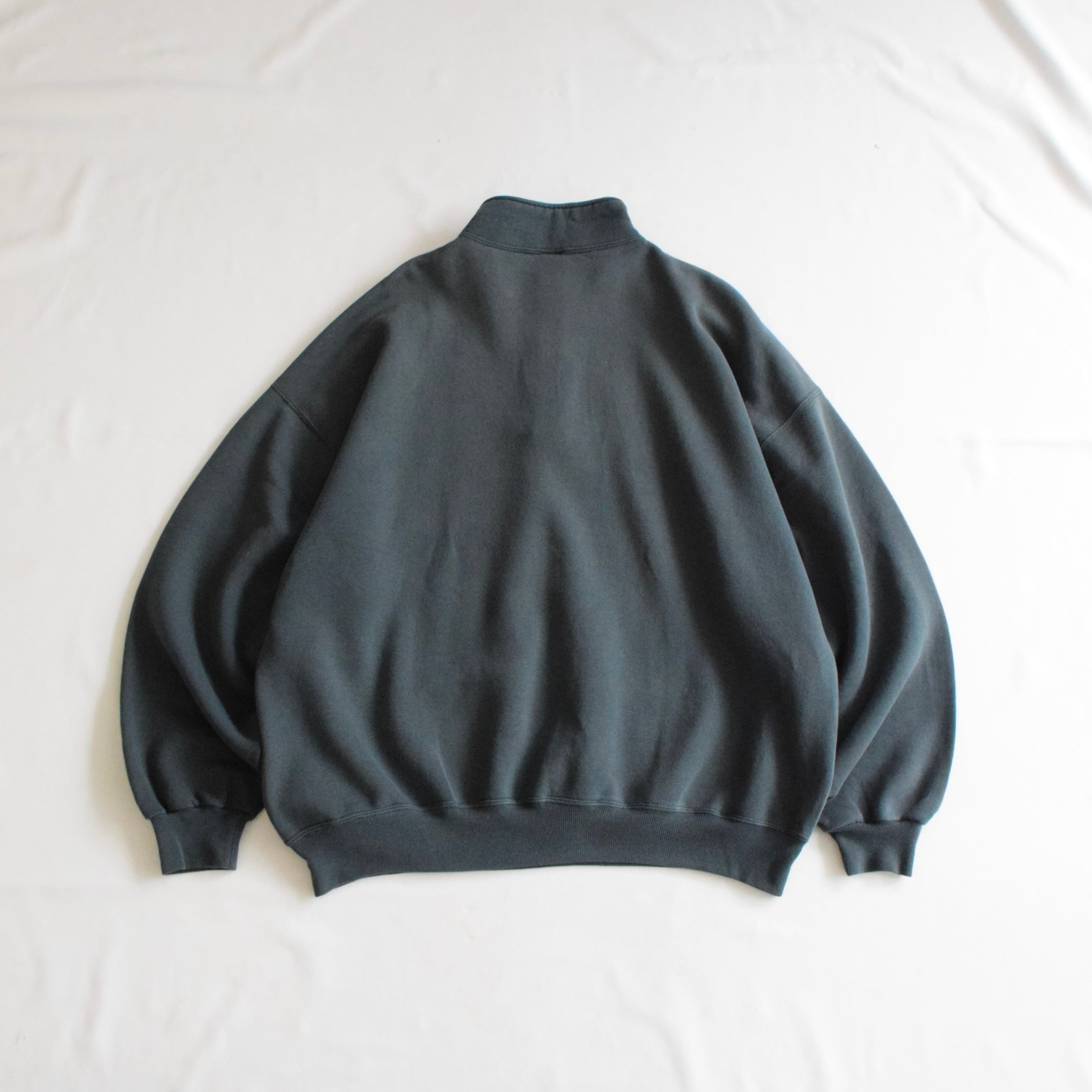 90's USA製 RUSSELL ATHLETIC ハーフジップスウェット メンズXXL