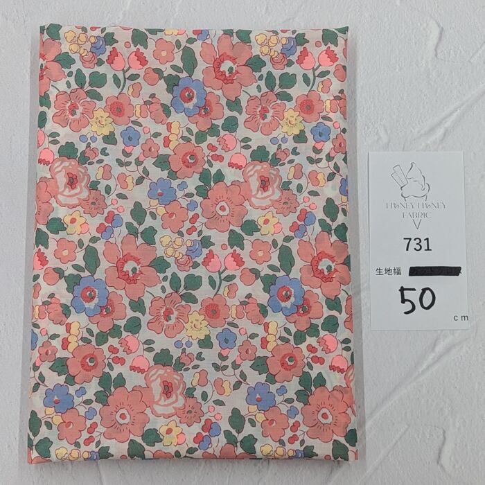 《731》◆輸入 リバティ LIBERTY タナローン カットクロス ハギレ