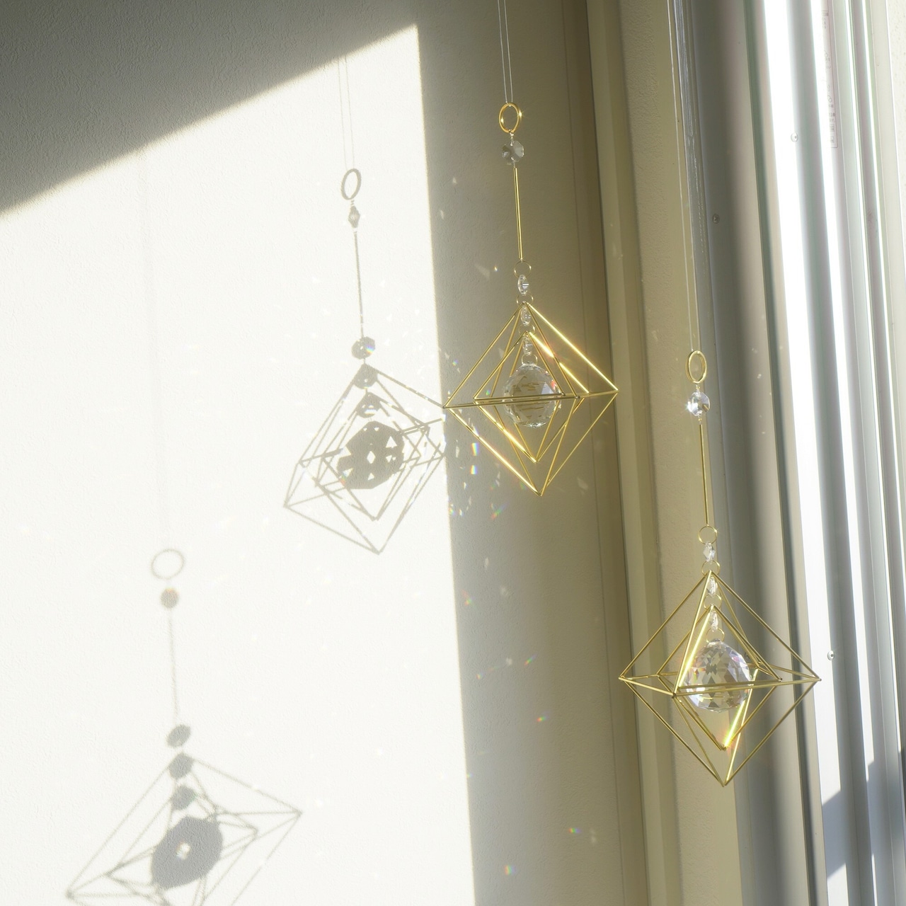 Crystal Himmeli ✧ 双子星 / クリスタルヒンメリ / Light Healing Crystal Suncatcher