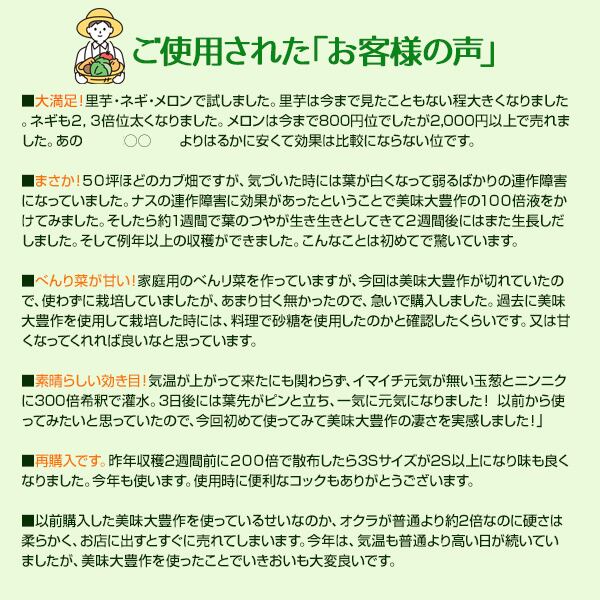 植物活力液 美味大豊作GT-S 10リットル 作物が早く大きく育ち 植物活力液 美味大豊作GT-S 10リットル 作物が早く大きく育ち