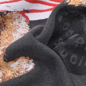 【DOMREBEL】SNAP SKETCH - T-SHIRT FADED BLACK  FW26