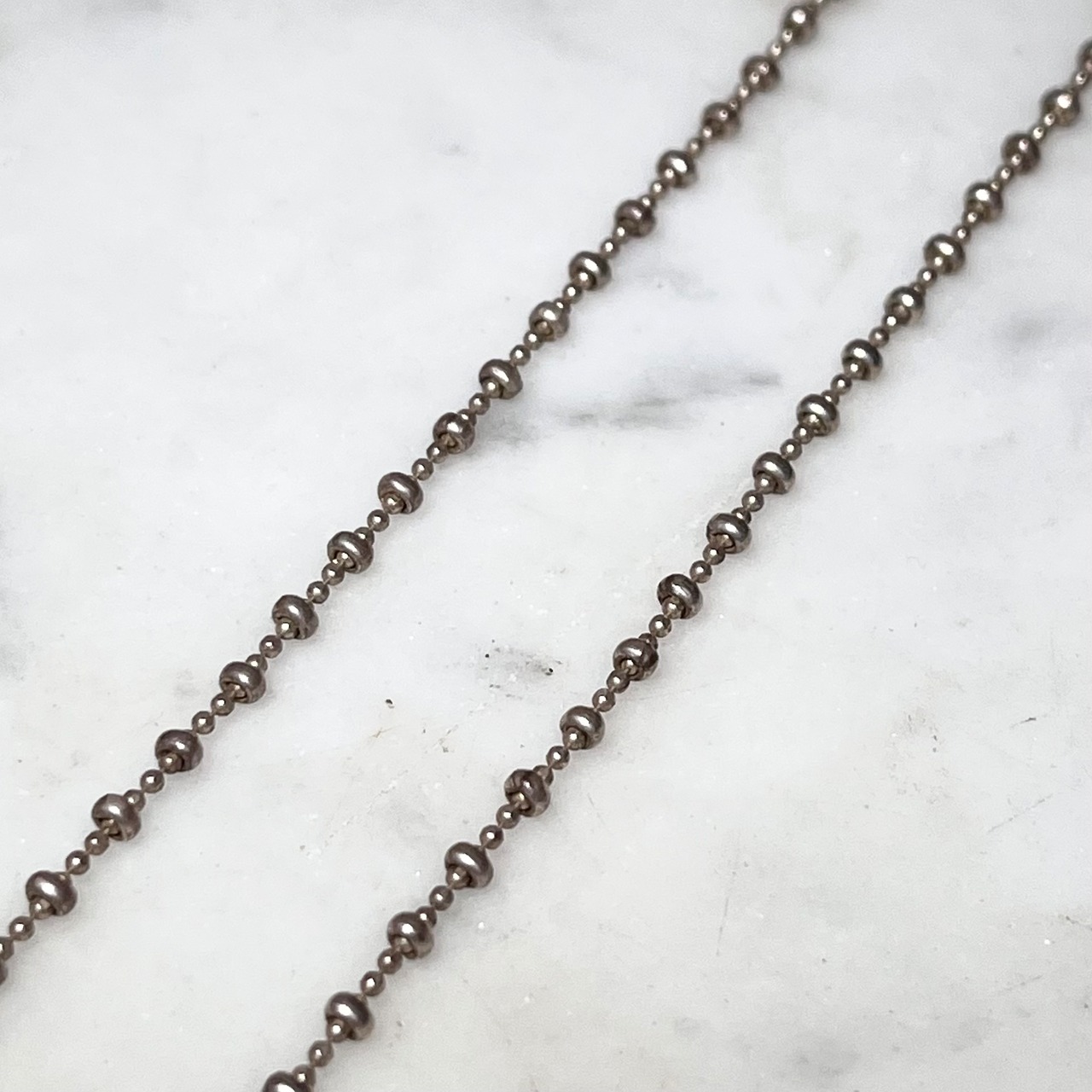 vintage silver amber necklace