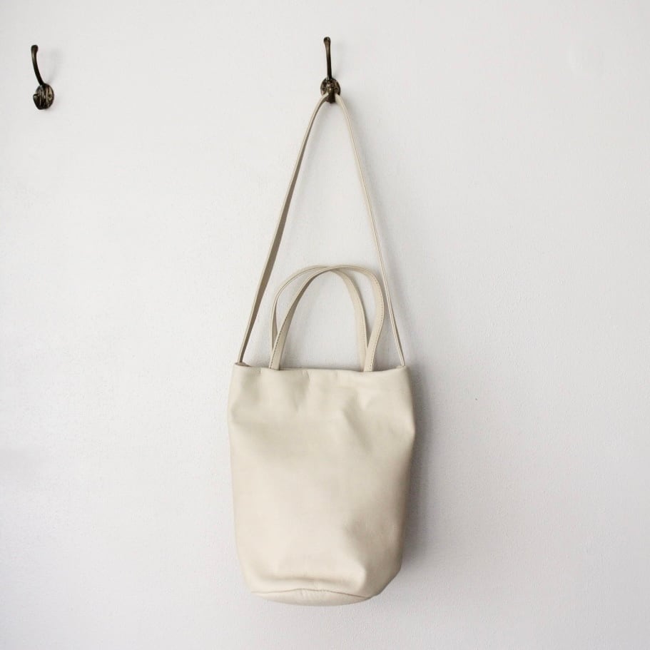 Ampersand 2way WP leather tote bag M（2ウェイ防水レザートート