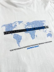 00s ERIC CLAPTON "STUSSY DESIGN" TOUR Tee Size M程