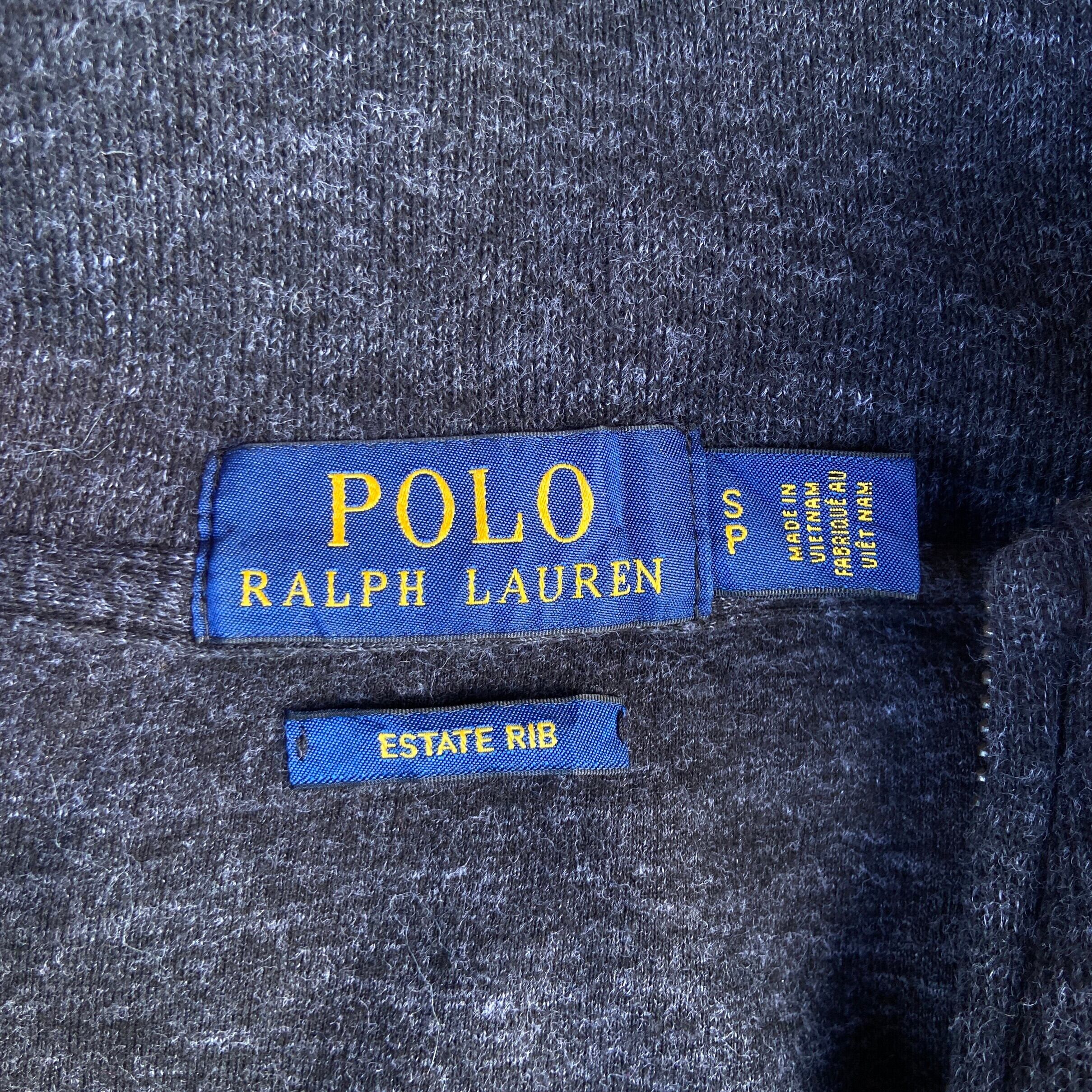 Polo Ralph Lauren ポロ ラルフローレン リブ ハーフジップ スウェット