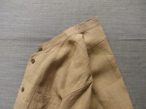 belgium-farmers h/s linen shirt / frenchpowder