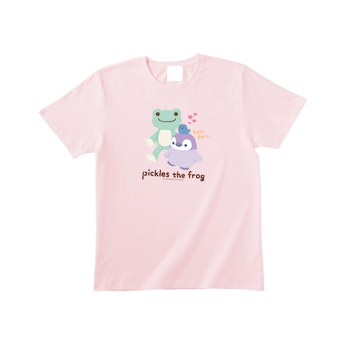 ピクルス　Tシャツ　ペンギン　ピンク