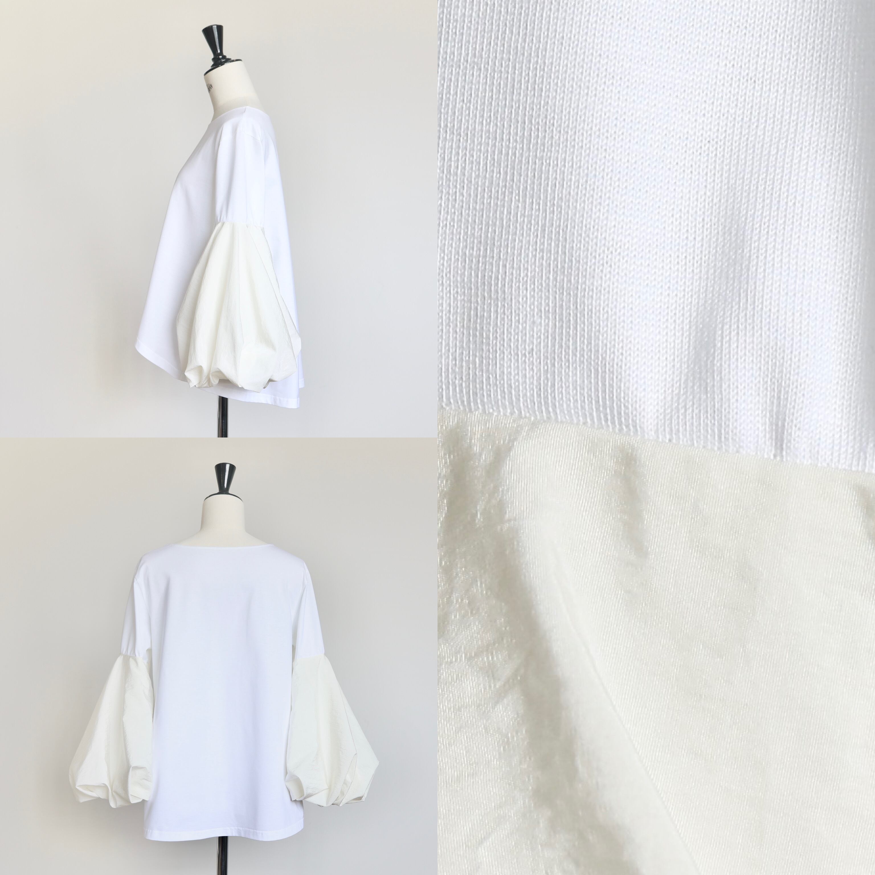 Balloon Sleeve Long Tee | gypsohila