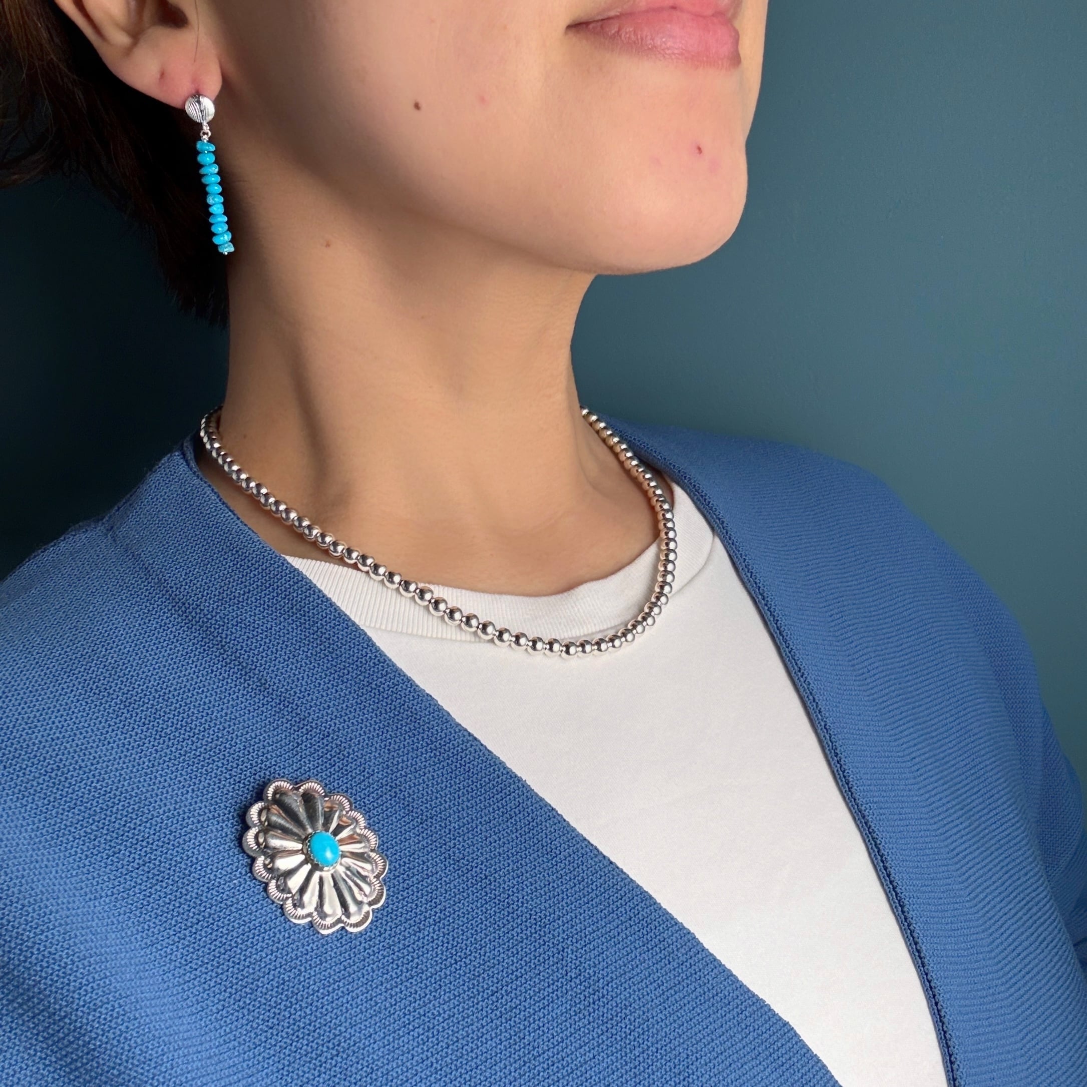 Indian Jewelry》オーバルコンチョ スリーピングビューティー