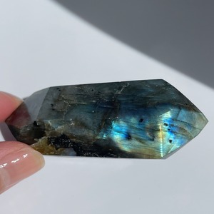 ラブラドライト ダブルターミネイテッド01◇ Labradorite ◇天然石・鉱物・パワーストーン