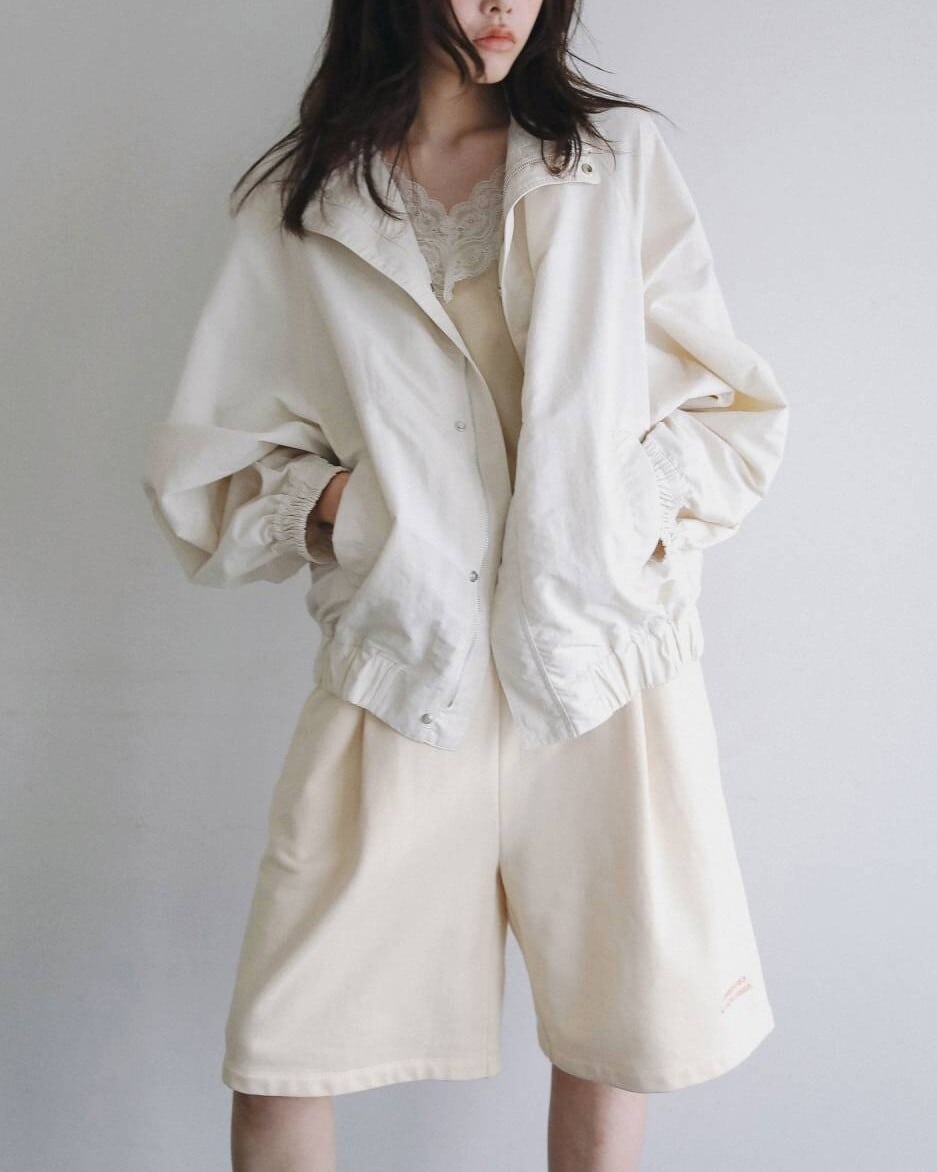 anuke(アンヌーク) Embroidery Half Pants | サウスオレンジ｜メンズ