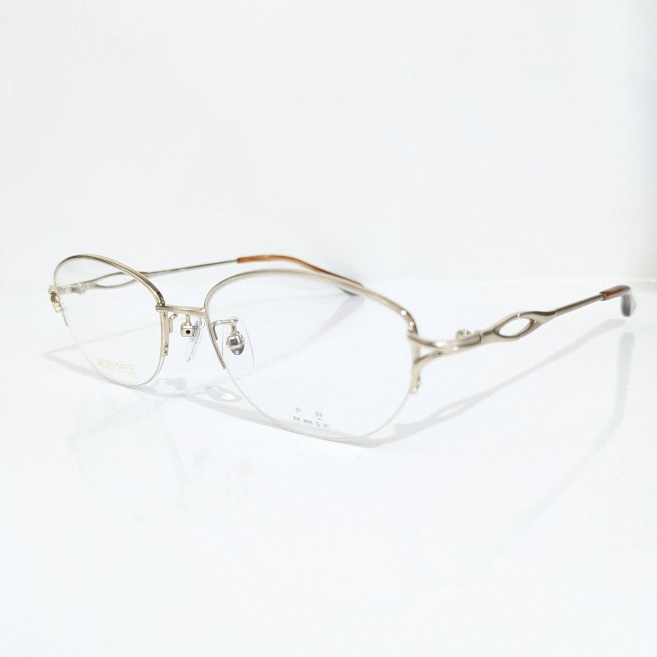 【MORPHEE(モルフェ)】 屈折率1.67遠近両用セット ナイロール ゴールド