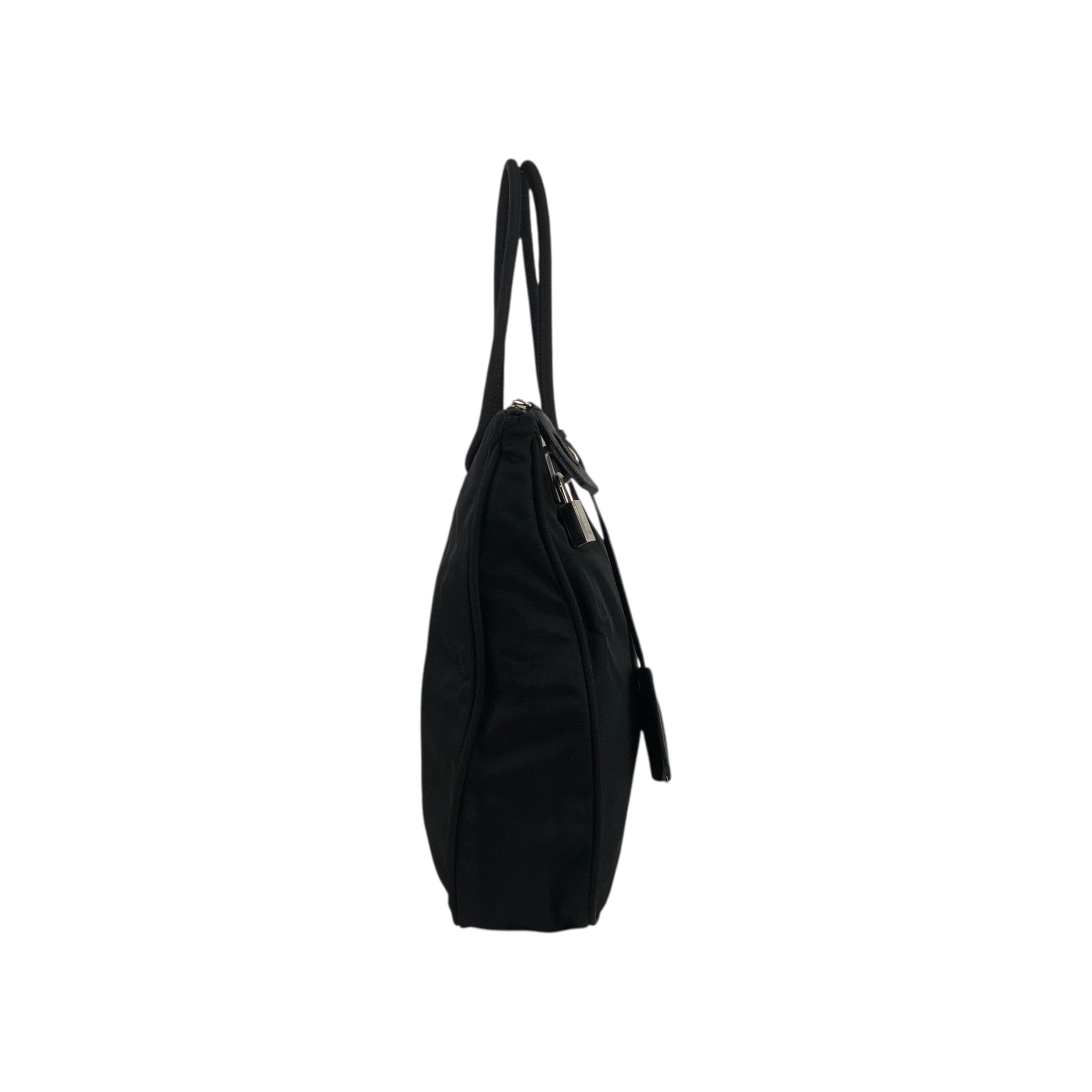 PRADA プラダ トートバッグ ブラック トライアングルロゴ ナイロン