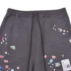 【Maison MIHARA YASUHIRO】KIDS STICKER SWEAT SHORTS