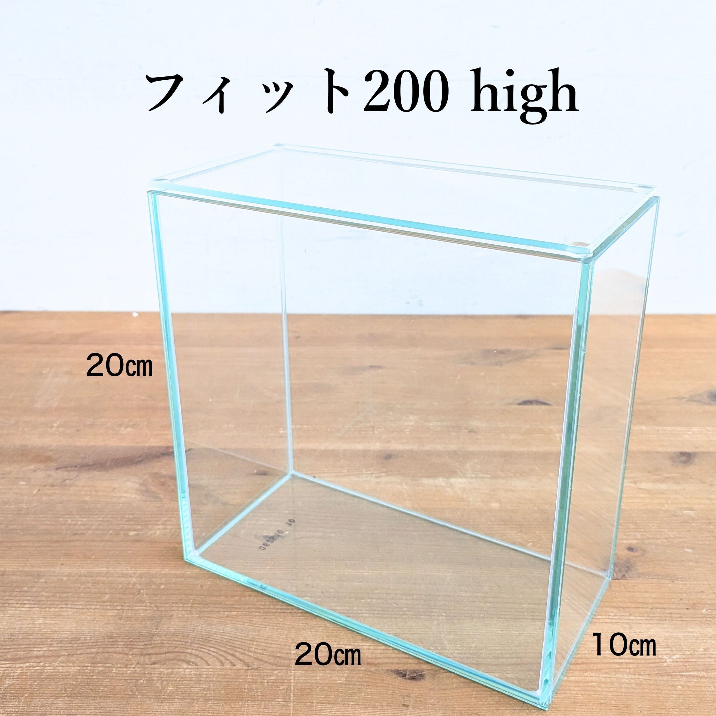 【ガラス容器】フィット200×100High(20×10×高さ20㎝)◆苔壁のある作品つくりに