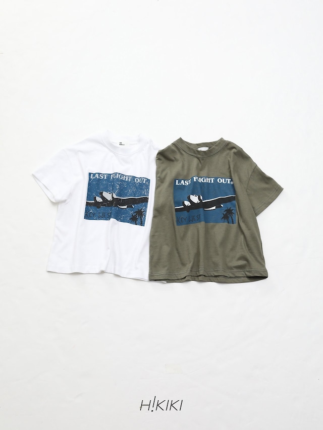 【取寄】hikiki|flying tee|フライングT|5-19|kids&jr|26 summer 2nd