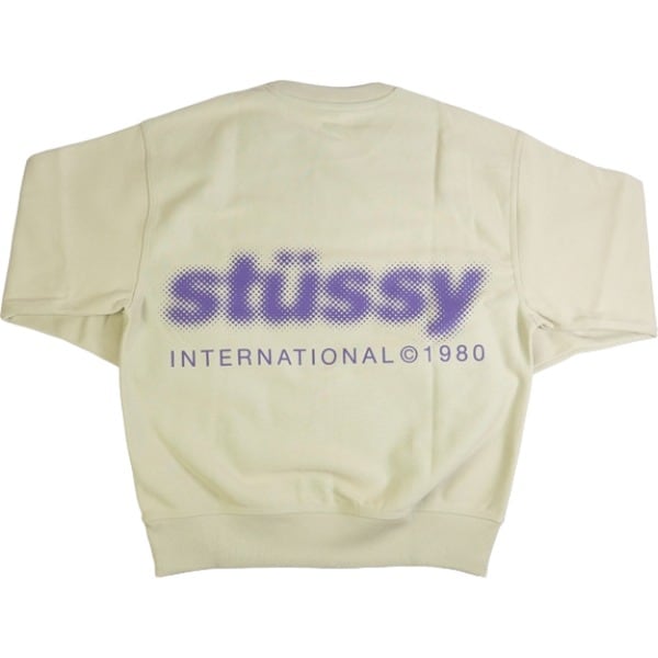 Size【L】 STUSSY ステューシー 23AW BLUR CREW Khaki クルーネック  