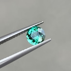 ブルーグリーントルマリン 約5.5mm, 約0.6ct, ナミビア産