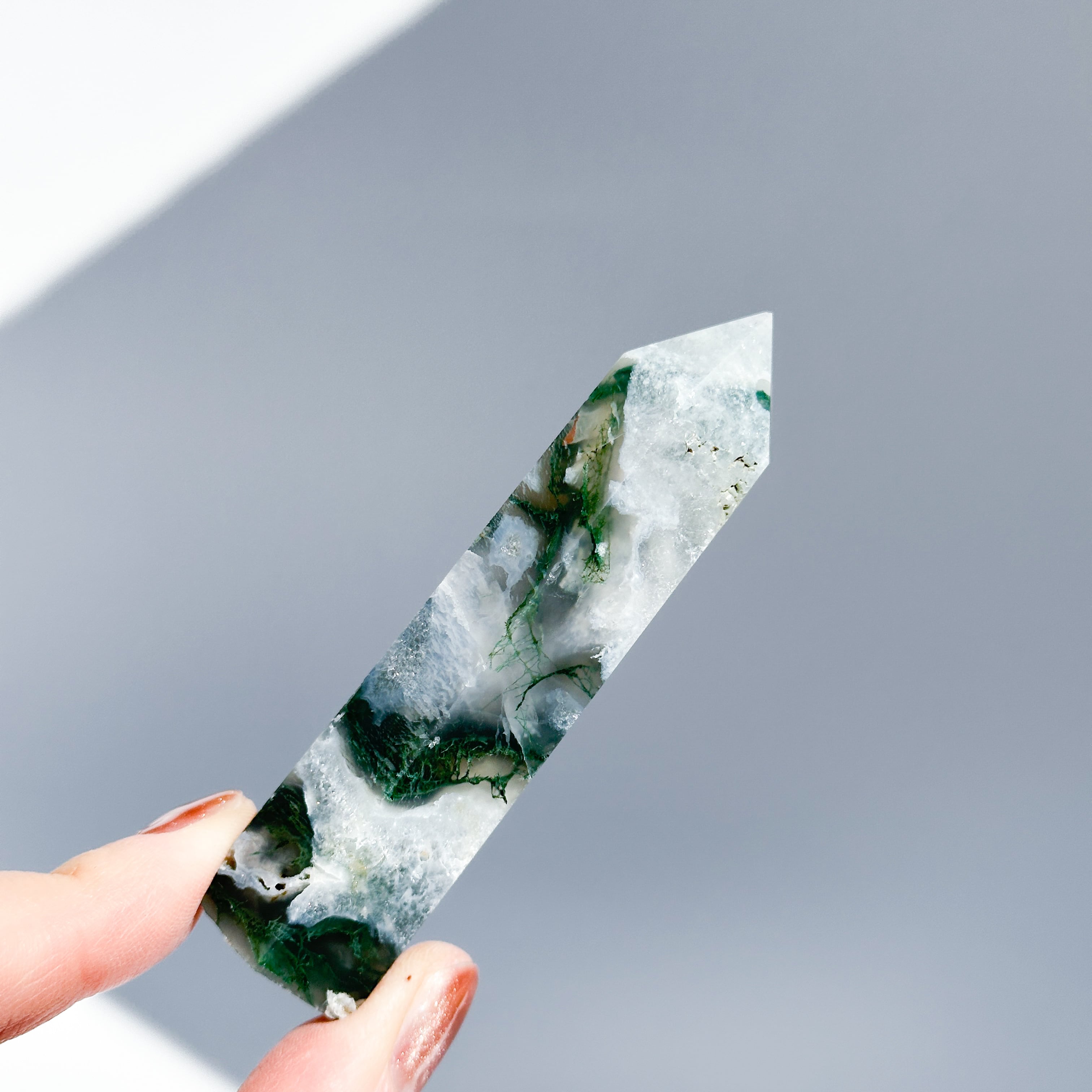 モスアゲート タワー92◇ Moss Agate ◇天然石・鉱物・パワーストーン