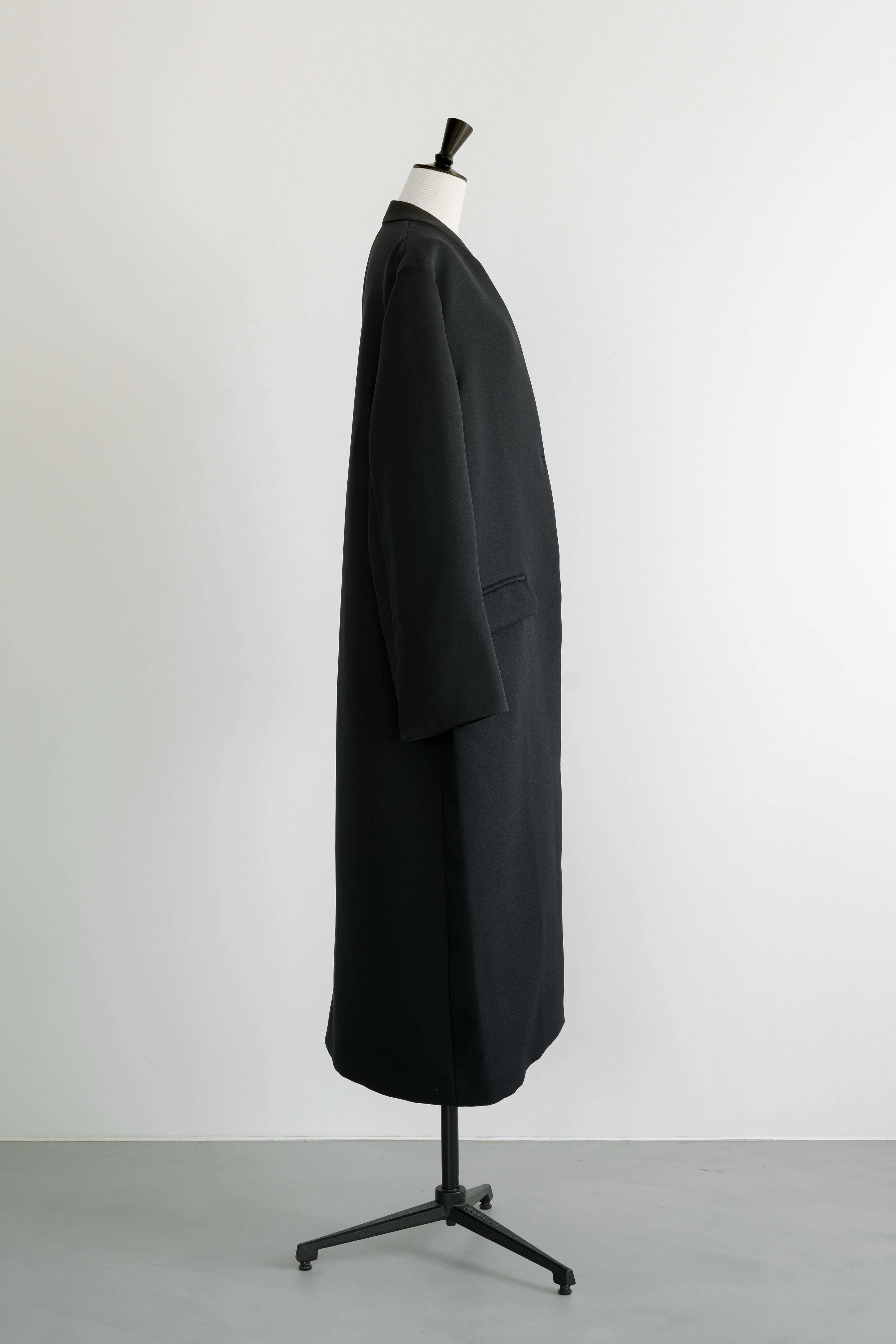 ジャケット・アウター roughlow effortless long jaket(black) effortless long jaket(black) 11月下旬頃から発送 | roughlow