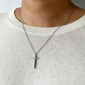 Hawaiian Cross Necklace〈316L〉