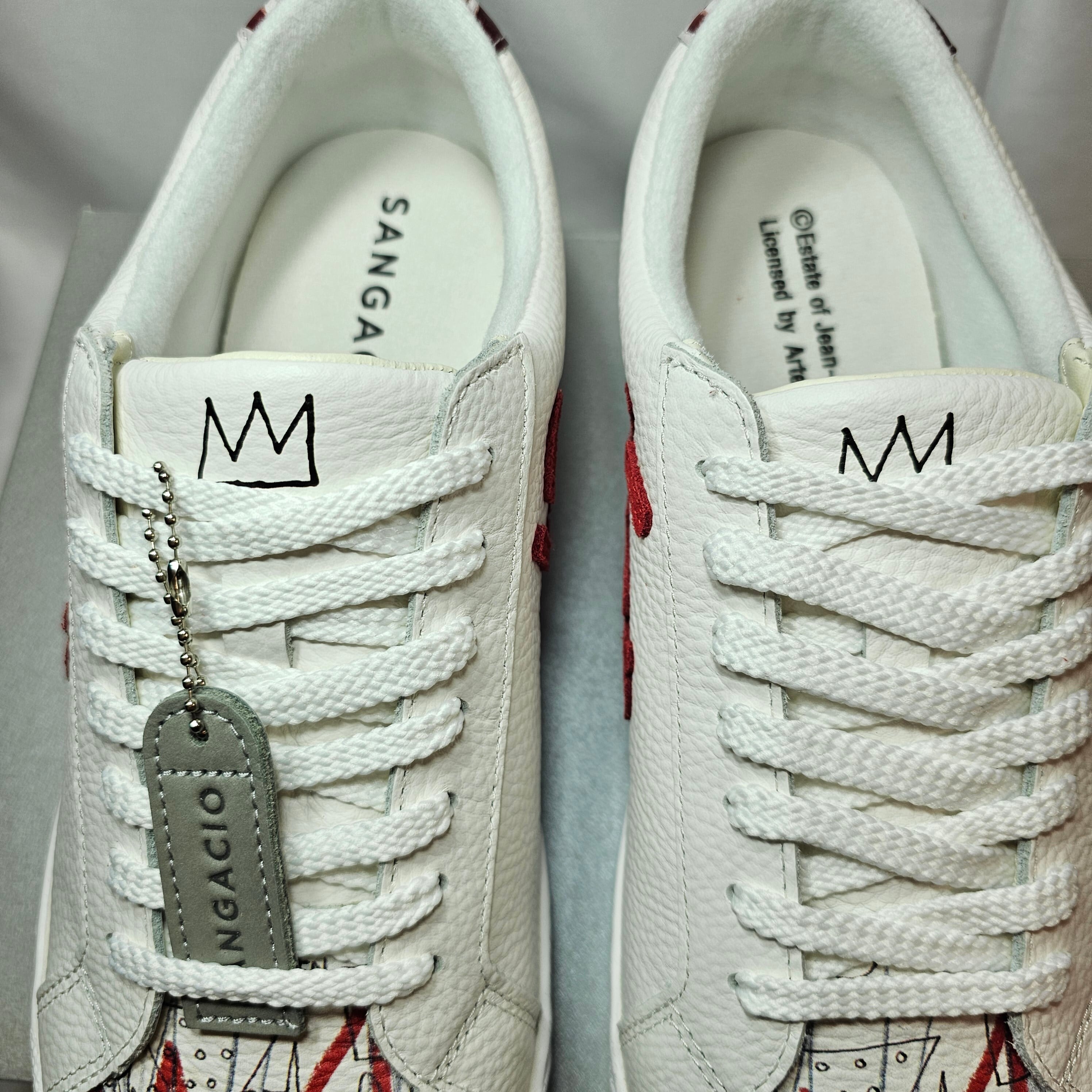 新品・限定商品」via SANGACIO×Basquiatコラボスニーカー | Over Time