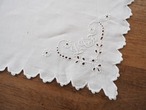 リネンナプキン イニシャルとハート型刺繍(穴・シミあり) 画像5