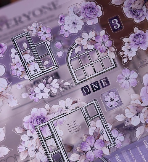 新作☆YB68｜小白家【疏影】型抜き マット PETテープ